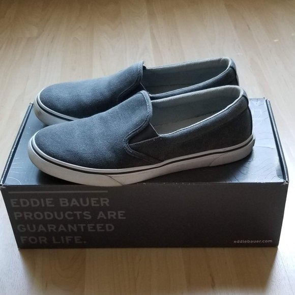 Eddie Bauder Other - Eddie Bauer Haller Slip on shoes - Grey- US Size 9